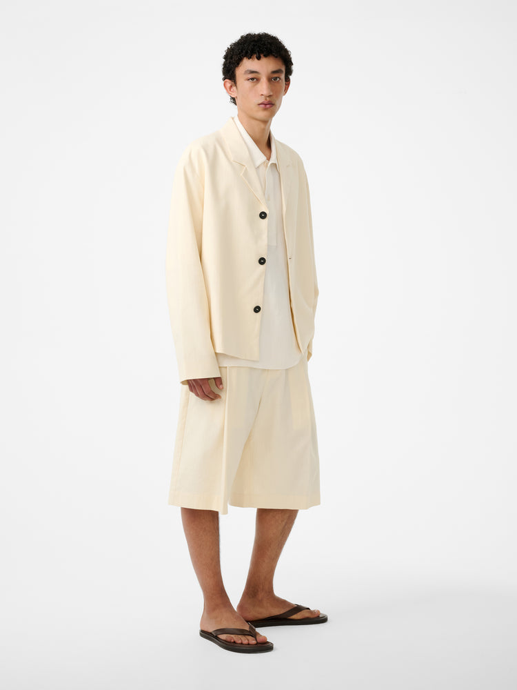 Fowld Short in Antique White - Studio Nicholson