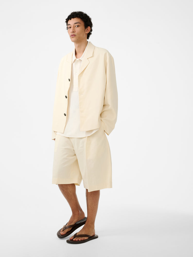 Fowld Short in Antique White - Studio Nicholson