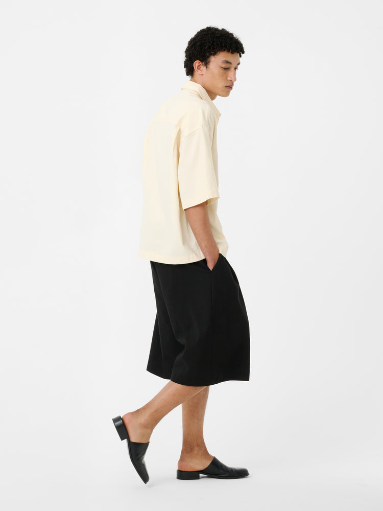 Fowld Short in Black - Studio Nicholson