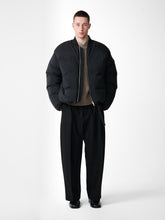 Frye Down Bomber Jacket in Black