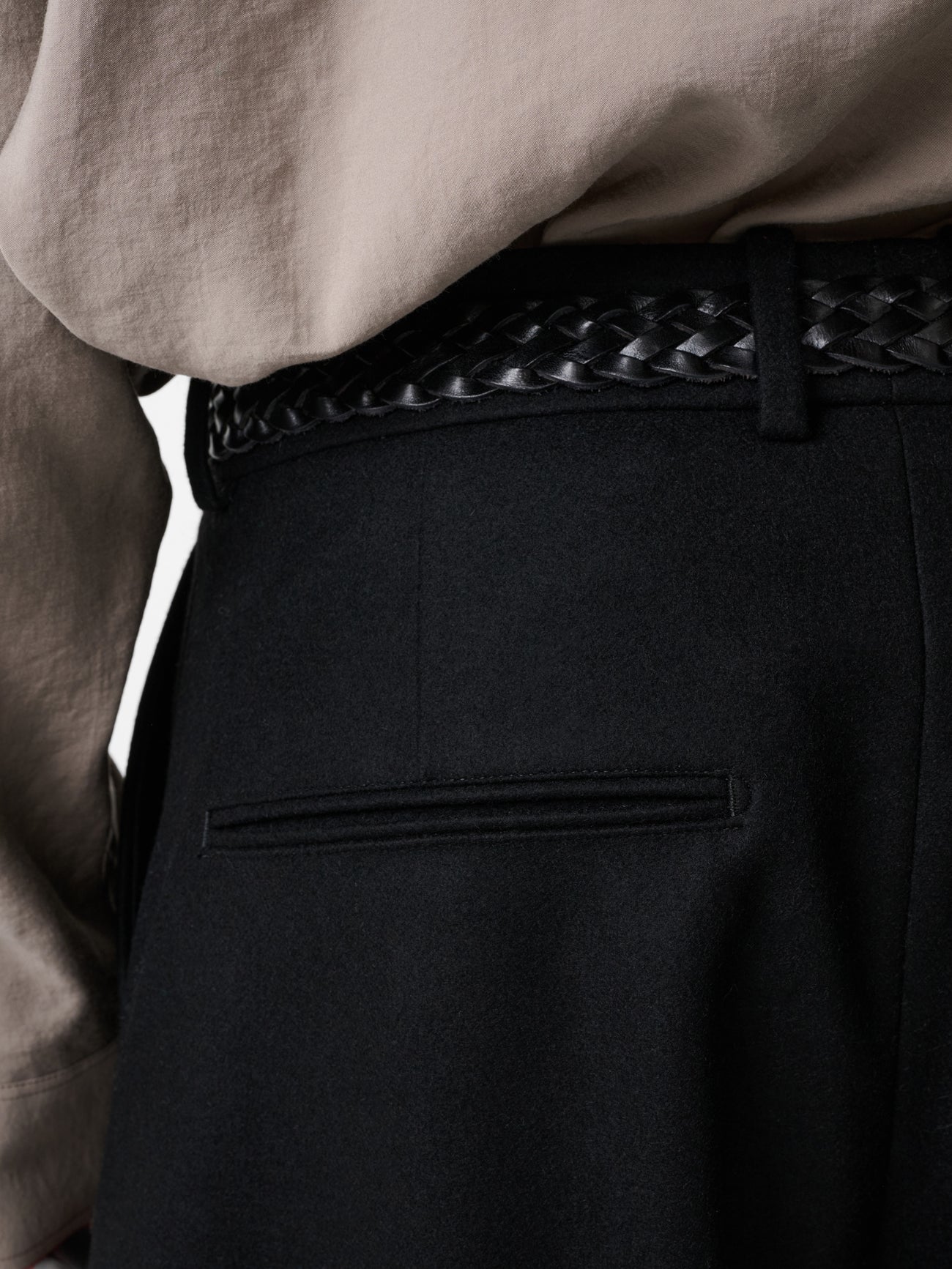 Fume Tailored Pant in Black