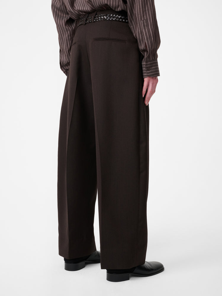 Fume Tailored Pant in Coffee