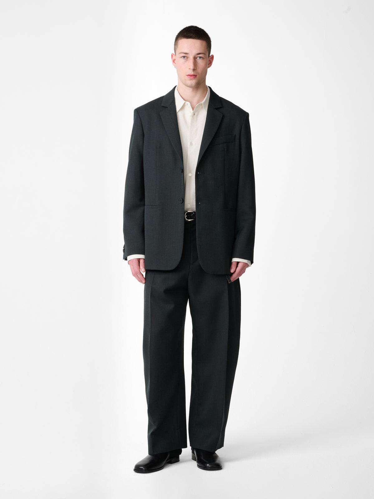 Fume Tailored Pant in Mineral Green