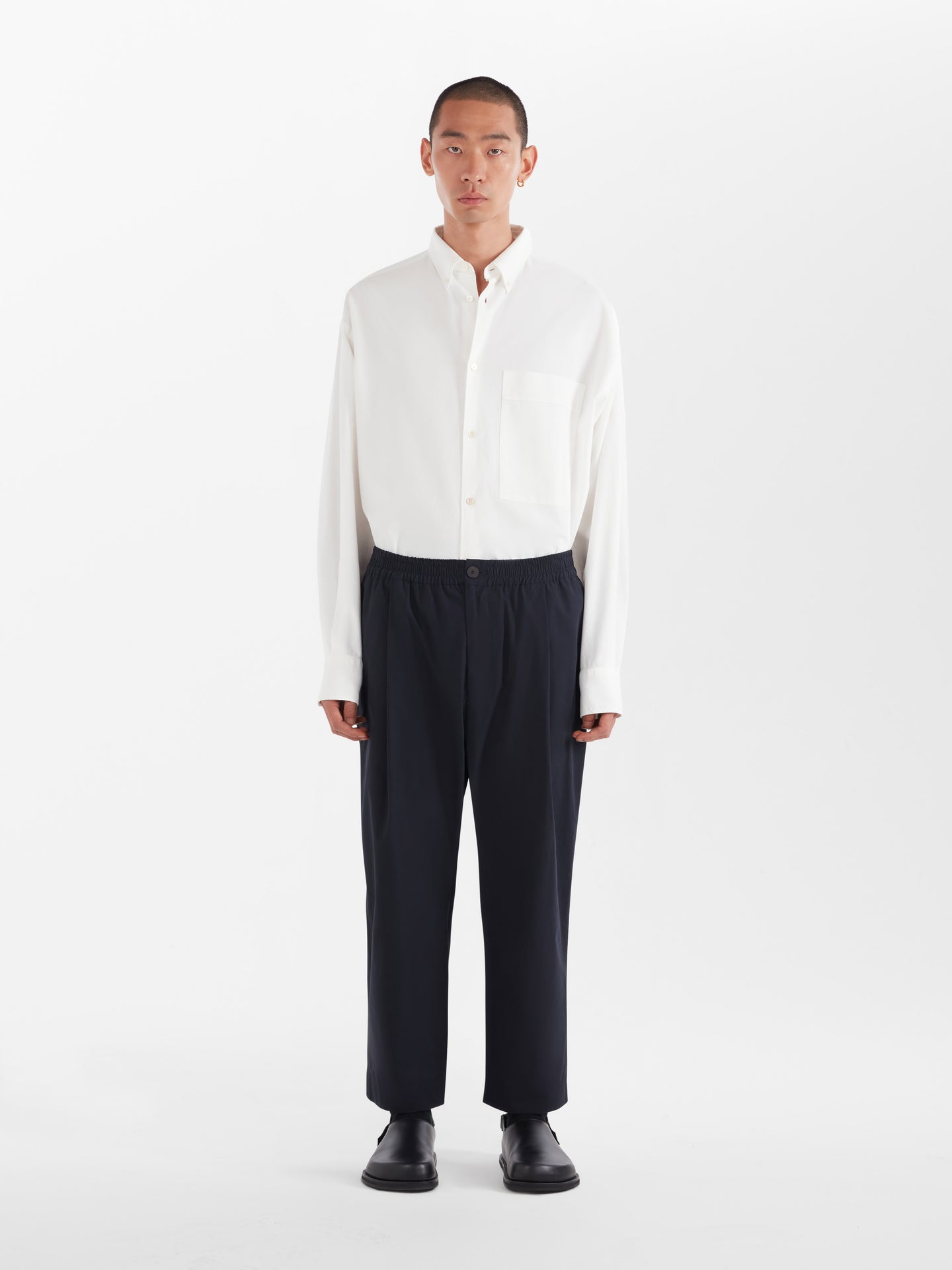 Gentile Pant in Darkest Navy