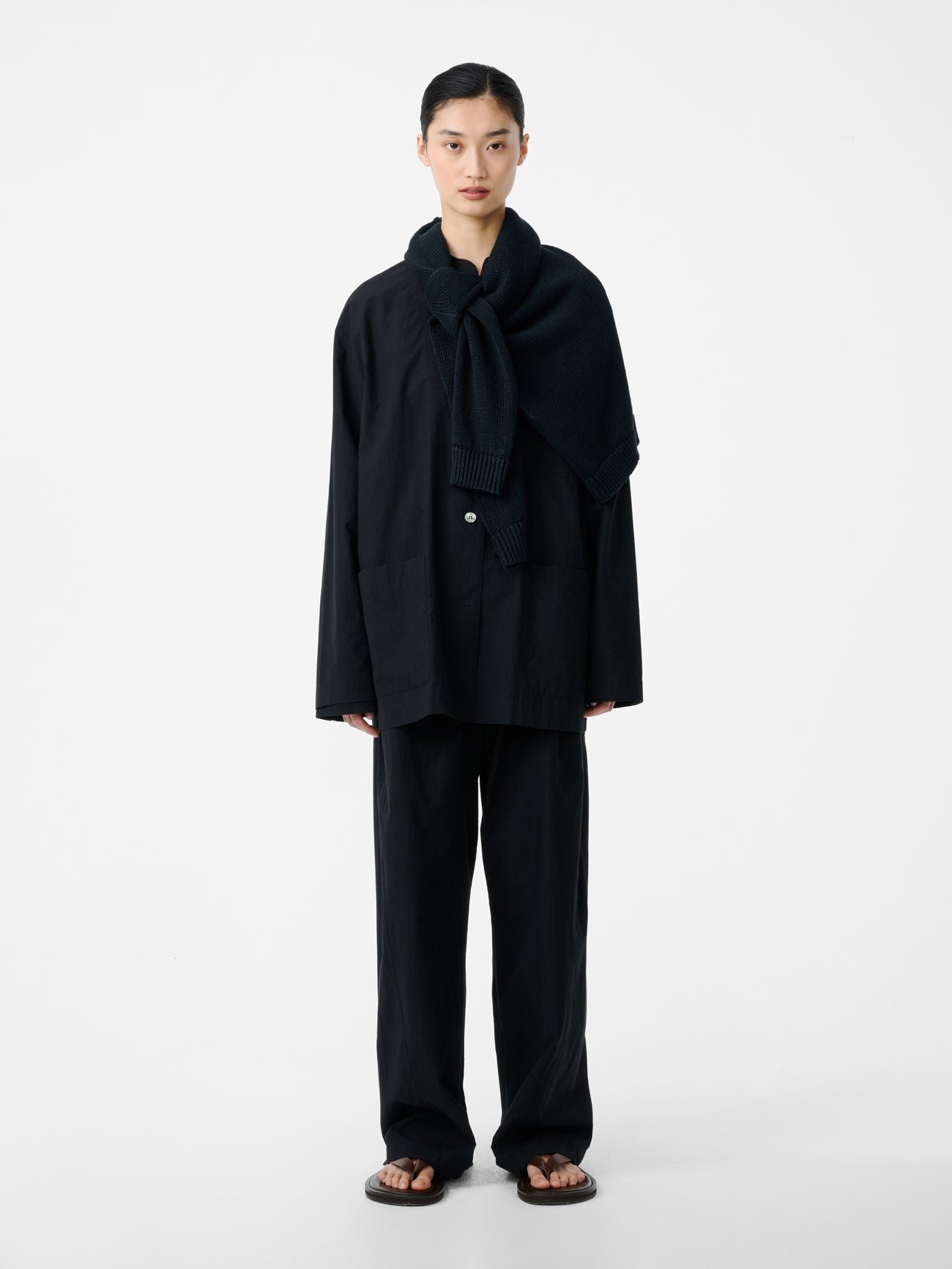Hadar Jacket in Black - Studio Nicholson