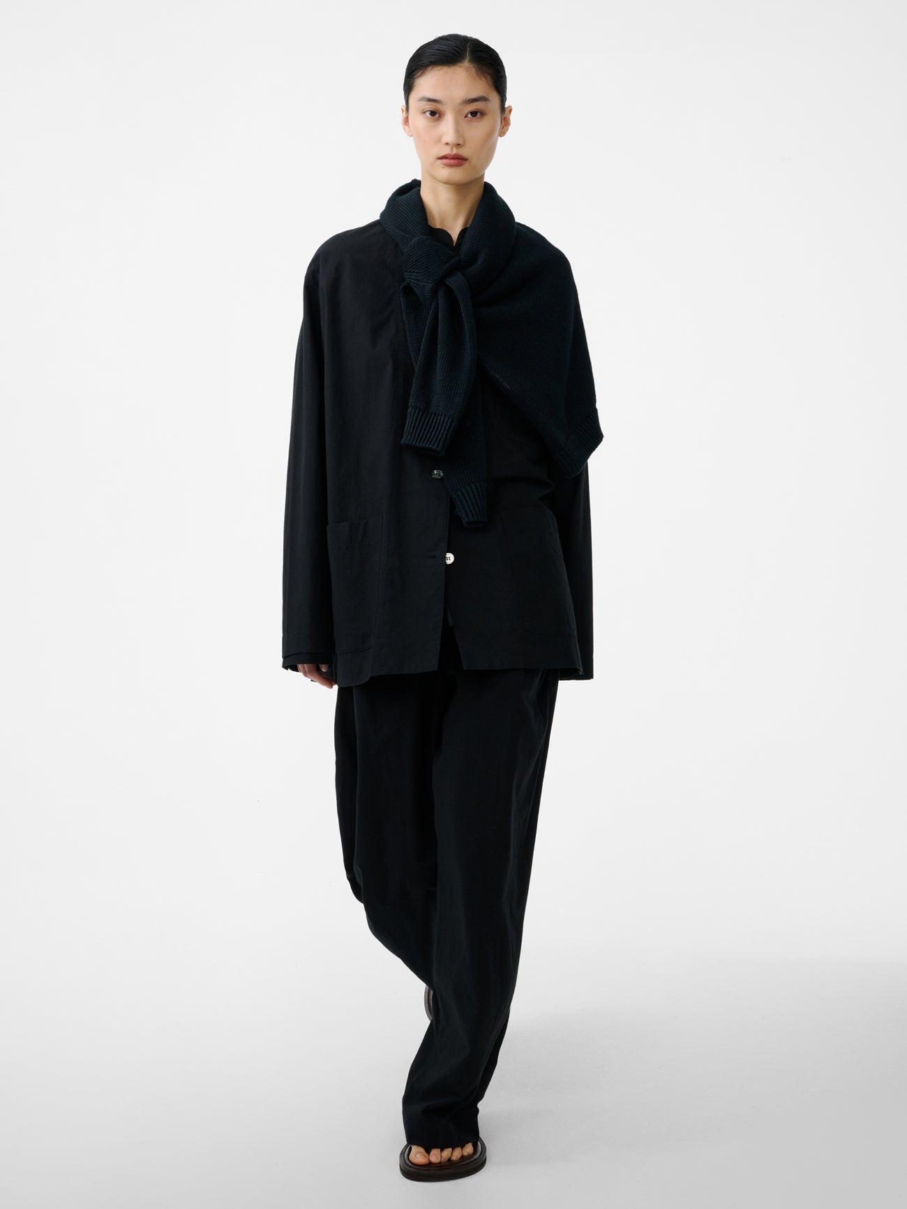 Hadar Jacket in Black - Studio Nicholson