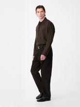 Hal Shirt in Malt Stripe