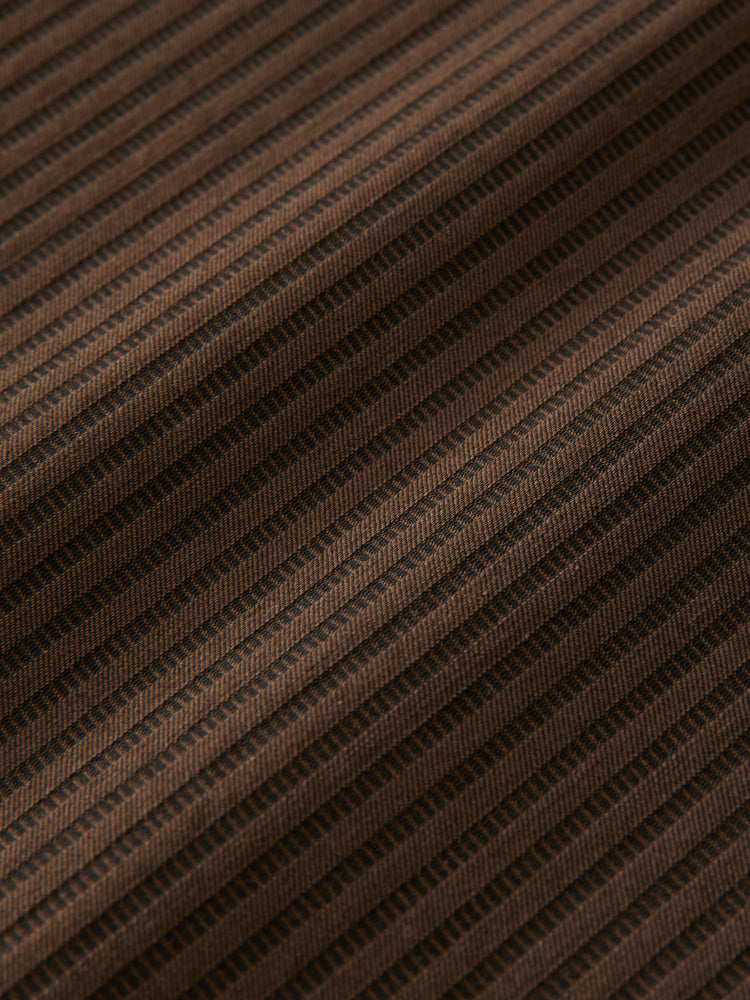 Hal Shirt in Malt Stripe