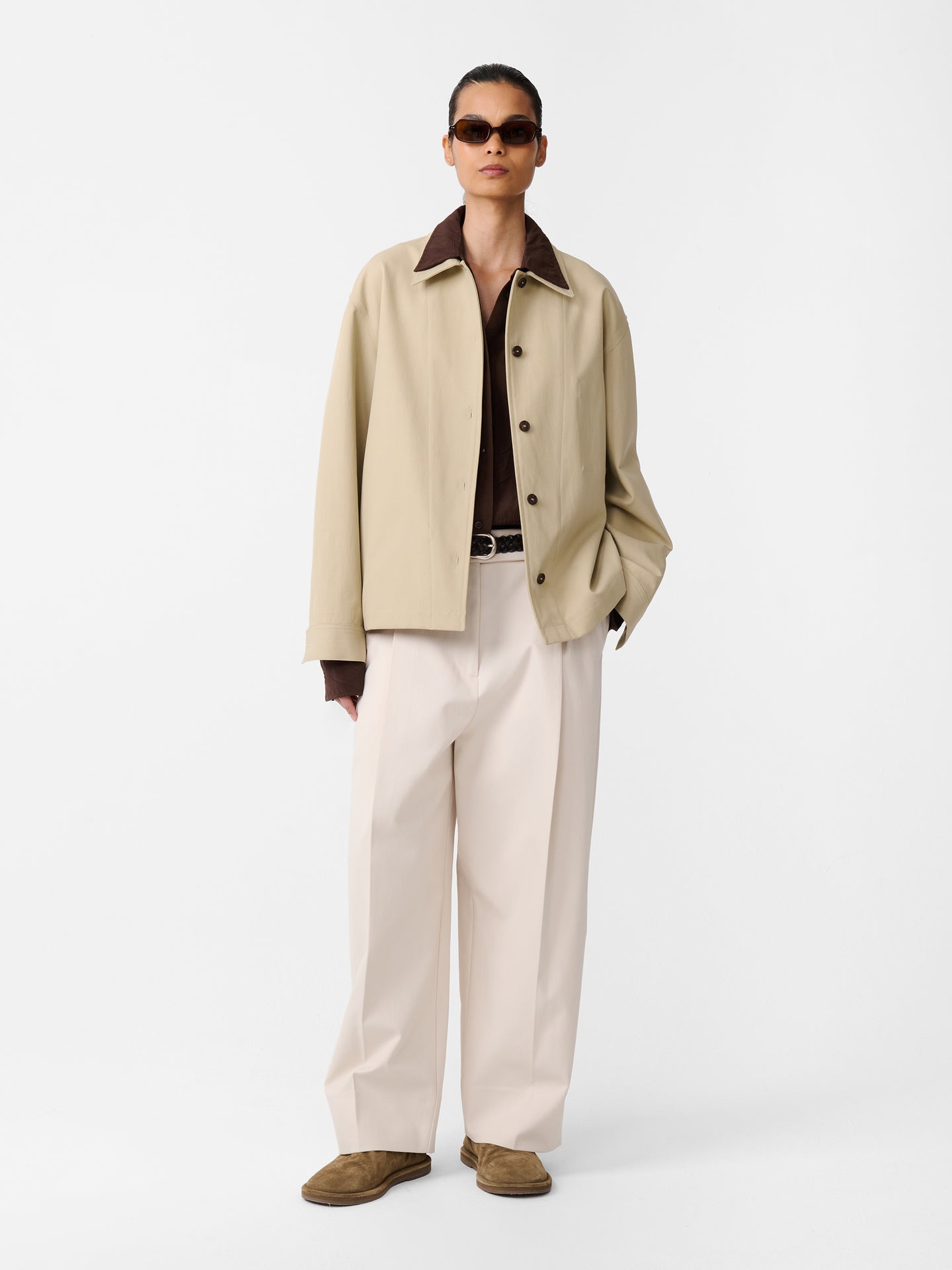 Harron Jacket in Sand