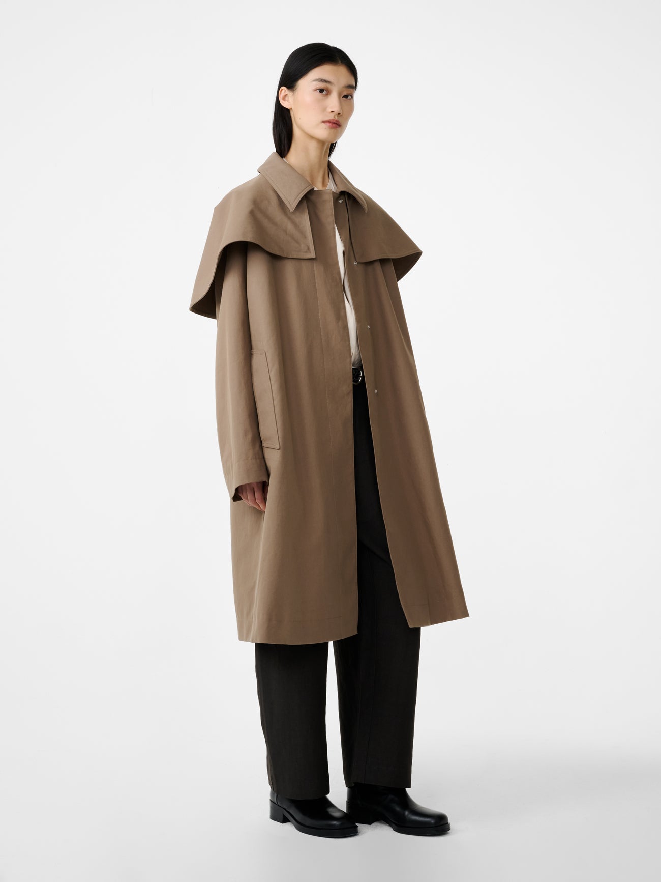 Haver Coat in Birch - Studio Nicholson