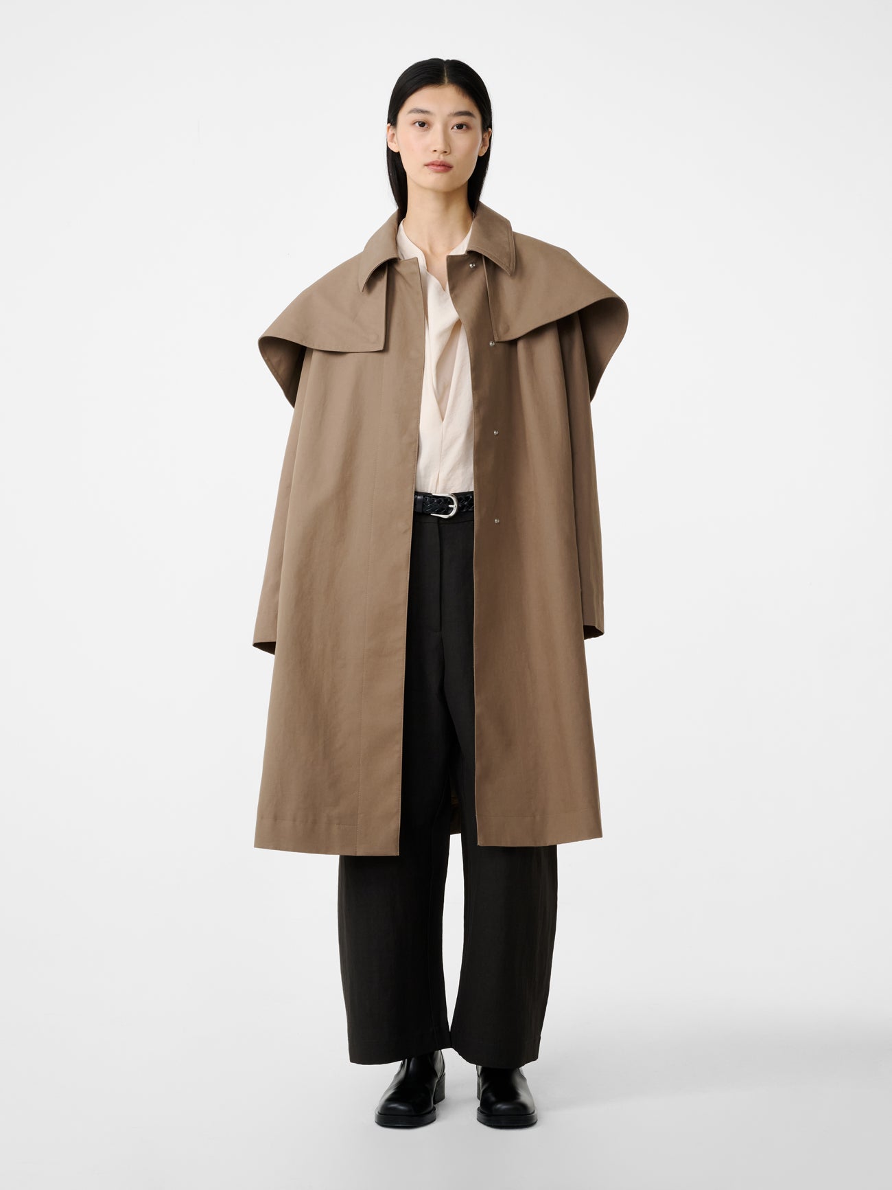 Haver Coat in Birch - Studio Nicholson