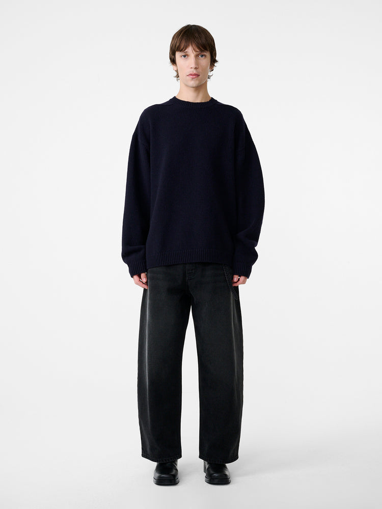 Hemyl Knit in Darkest Navy