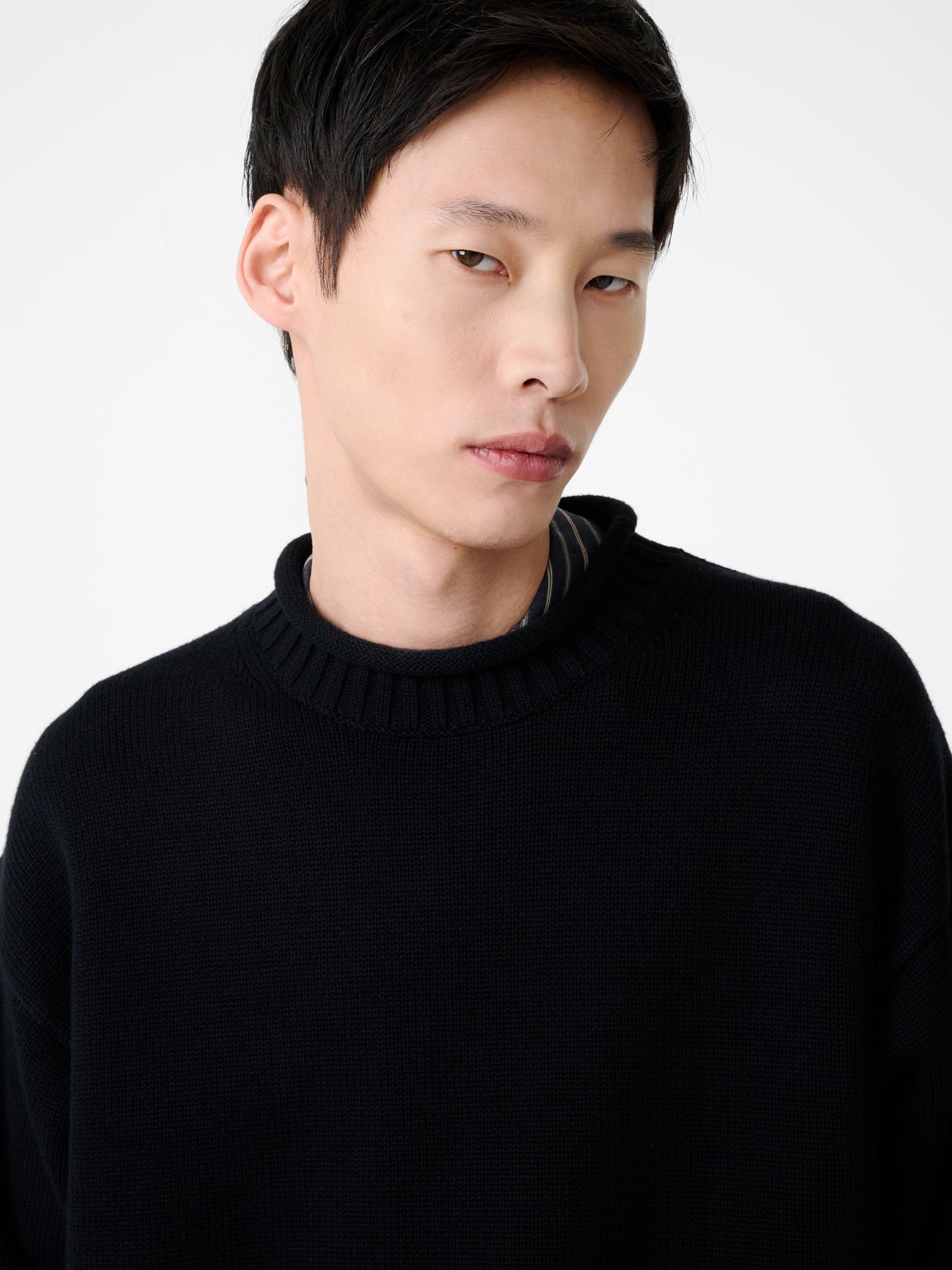 Hirst Knit in Black - Studio Nicholson