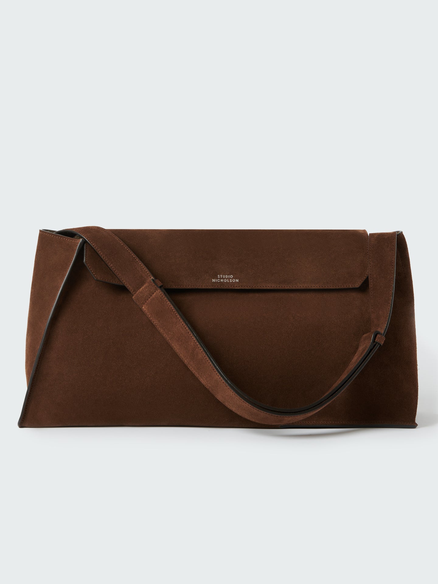 Shiboru Suede Bag in Cocoa