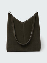 Hoho Suede Bag in Ebony