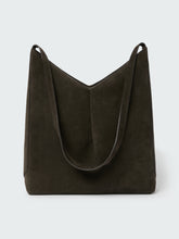 Hoho Suede Bag in Ebony