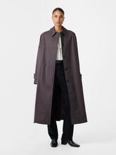 Holin Technical Cotton Coat in Cocoa - Studio Nicholson