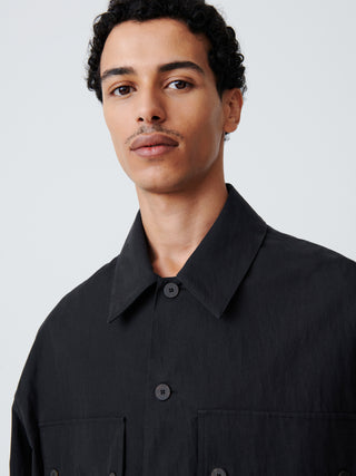 Iso Shirt in Darkest Navy– Studio Nicholson