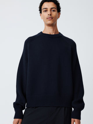 Jean Knit in Darkest Navy– Studio Nicholson