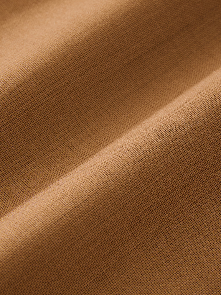Jude Heritage Wool Shirt in Tobacco