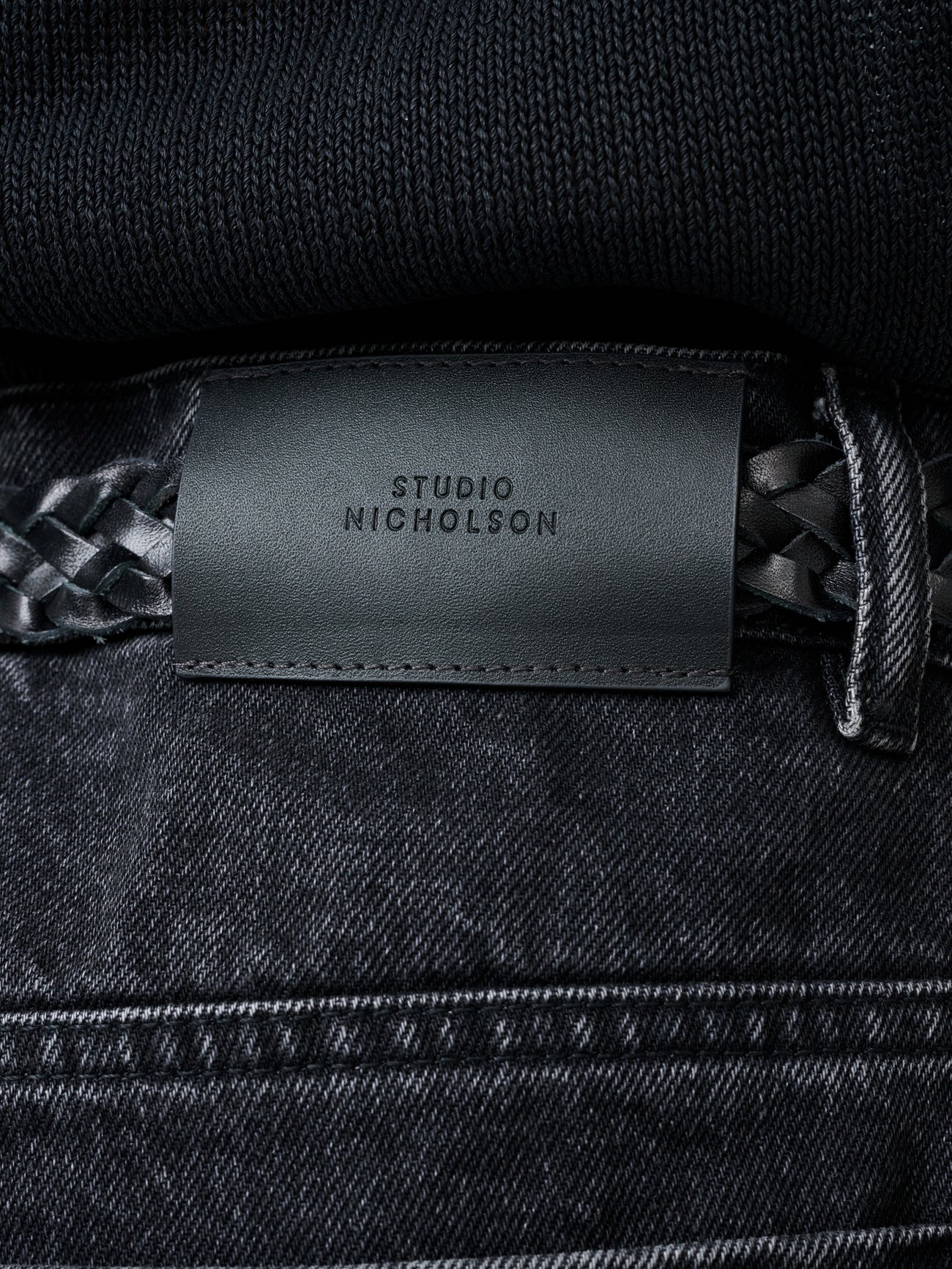 Jura Denim Pant in Washed Black - Studio Nicholson