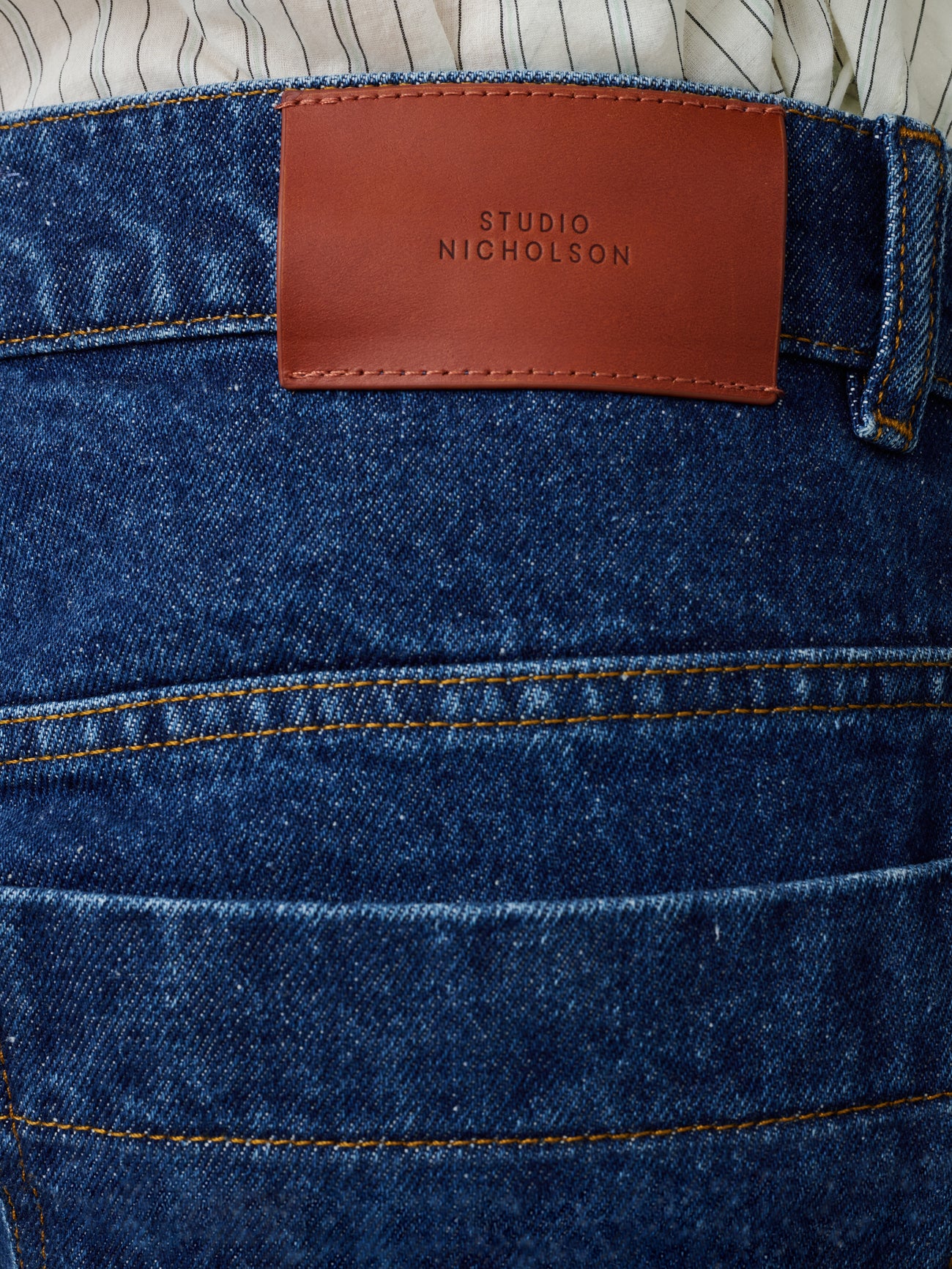 Jura Denim Pant in Washed Indigo - Studio Nicholson