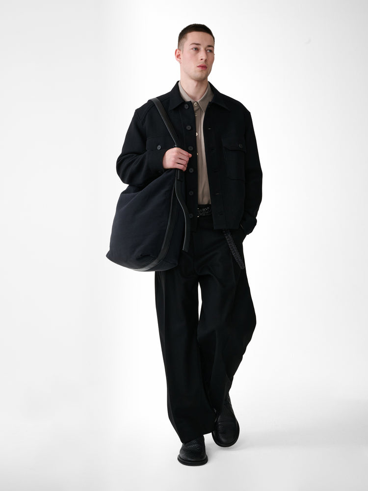 Kelver Wool Jacket in Black