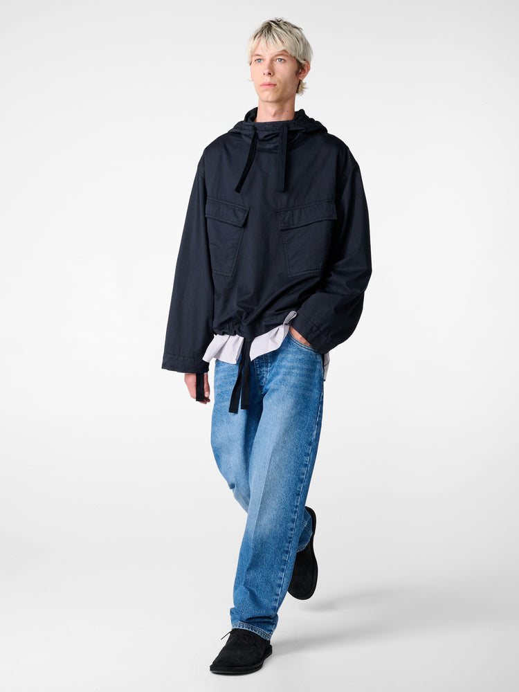 Kirby Popover Jacket in Darkest Navy