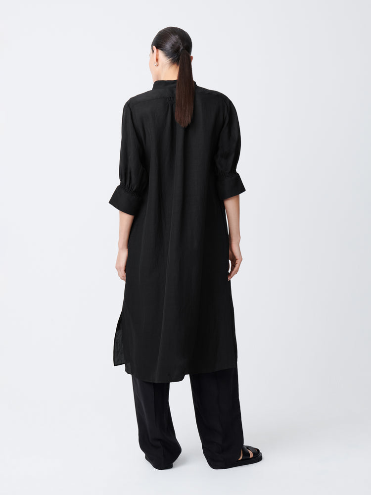 Knoll Dress in Black Studio Nicholson