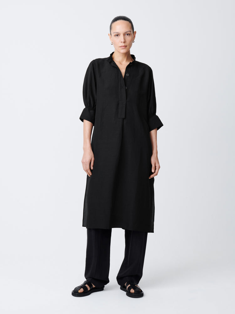 Knoll Dress in Black Studio Nicholson