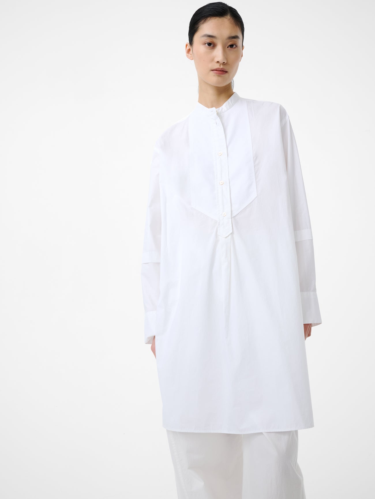 Lalon Dress in White - Studio Nicholson