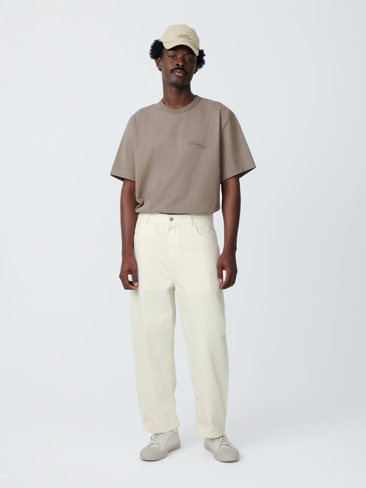 Land Denim Pant in Parchment