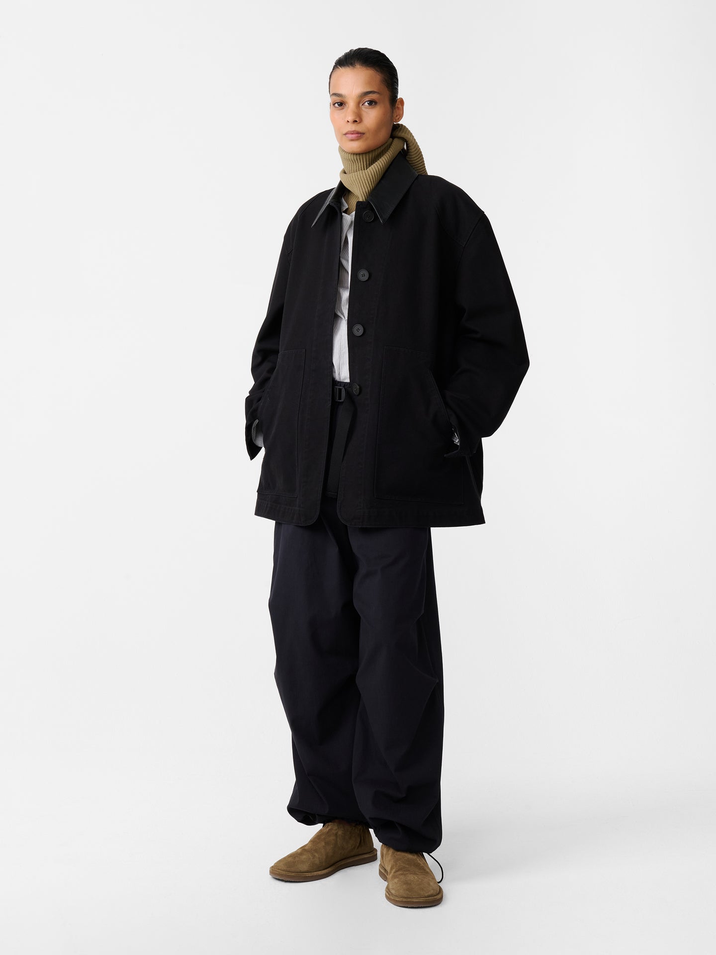 Leader Jacket in Darkest Navy