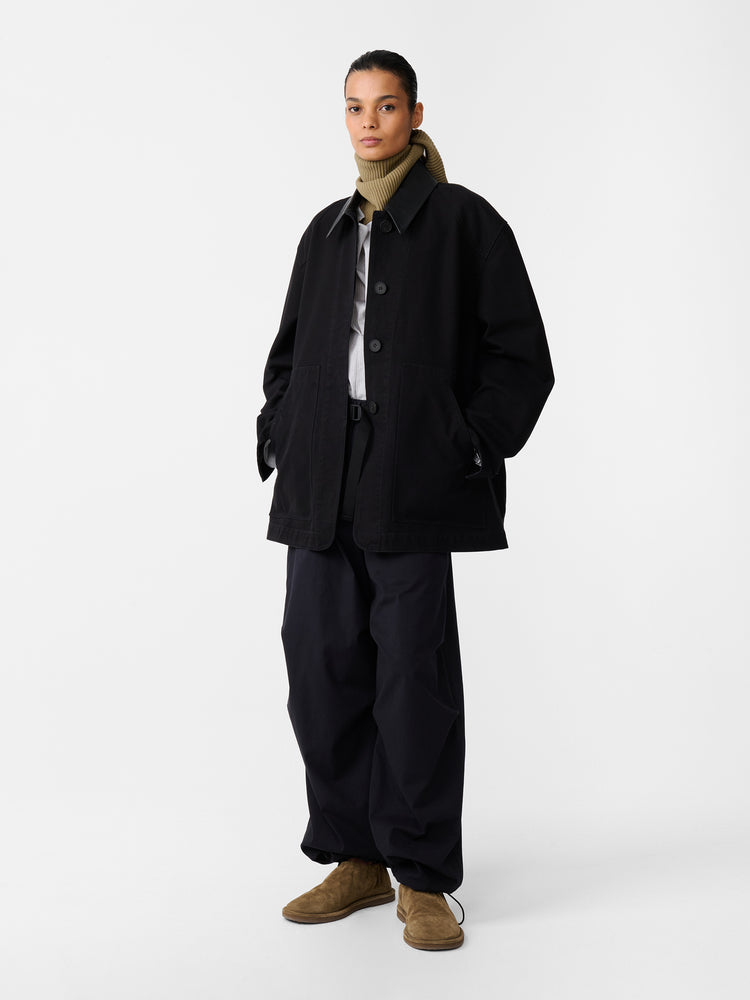 Leader Jacket in Darkest Navy– Studio Nicholson