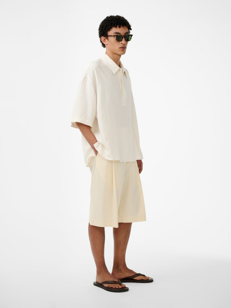 Lemmer Shirt in Chalk - Studio Nicholson