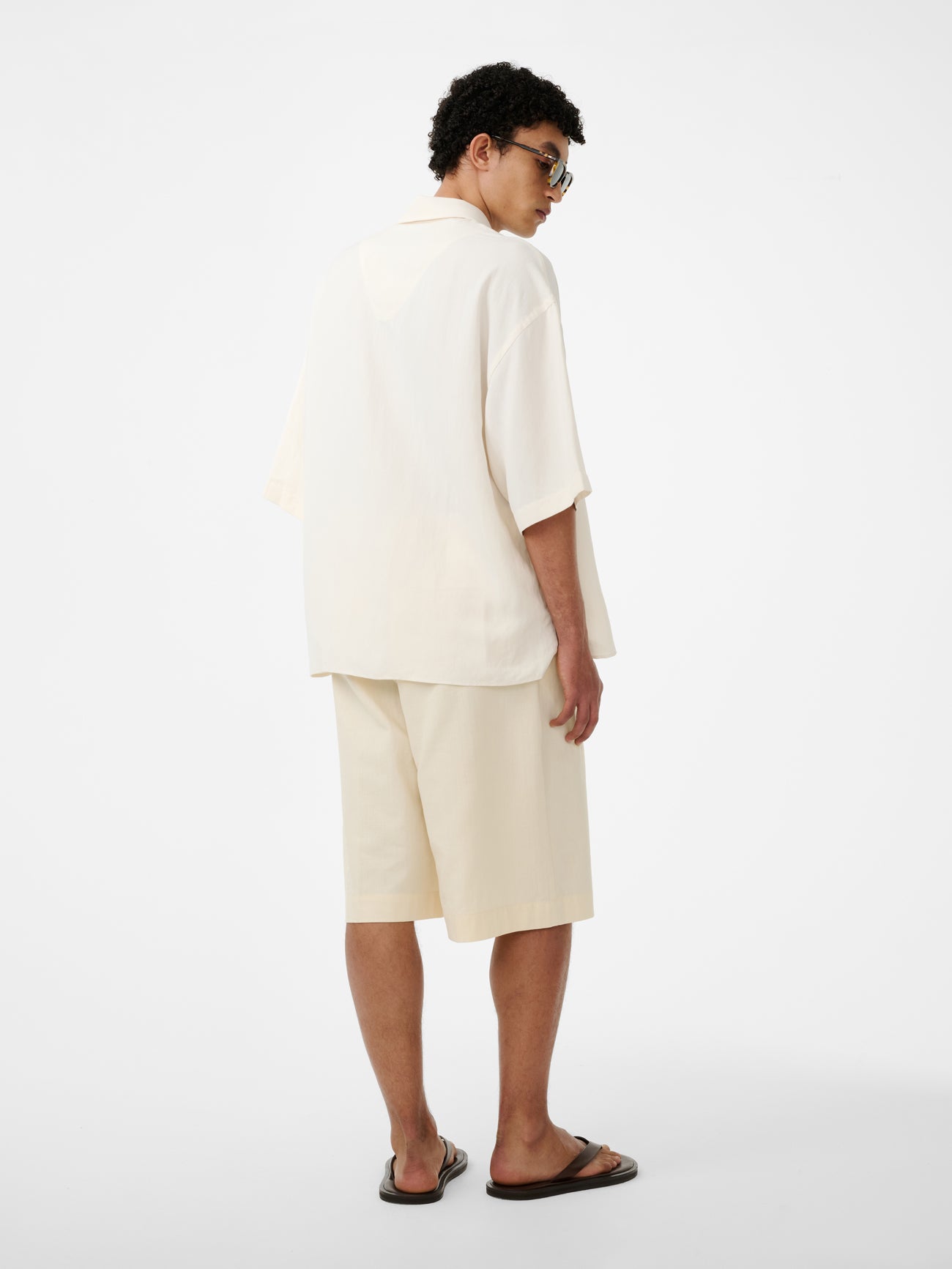 Lemmer Shirt in Chalk - Studio Nicholson