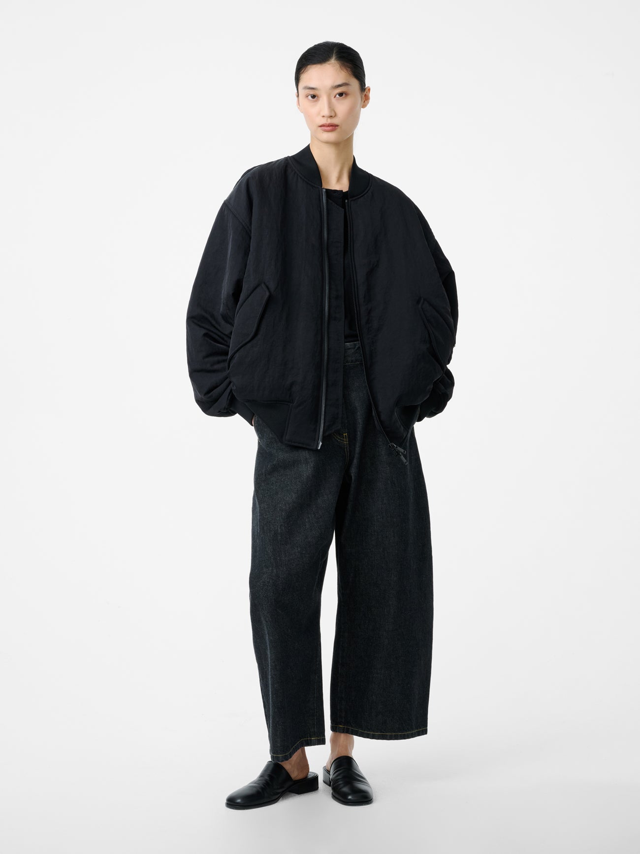 Leroy Jacket in Black - Studio Nicholson