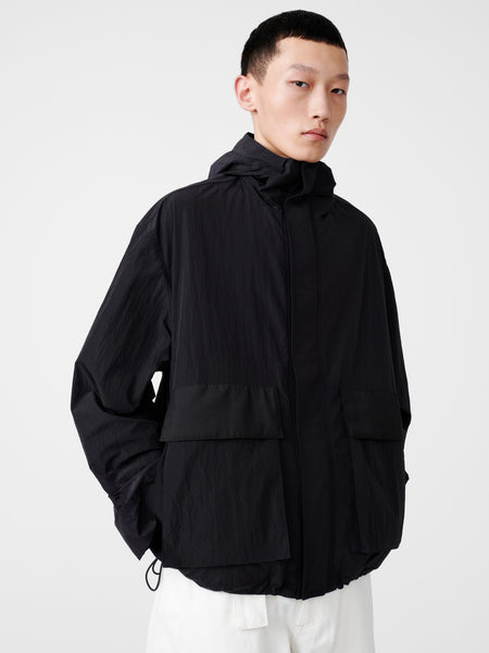 Lessen Jacket in Black | Functional Anorak | Studio Nicholson