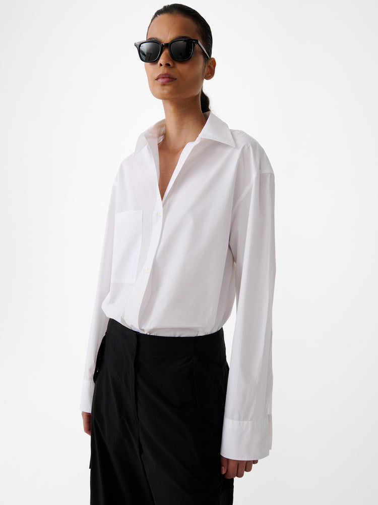Leto Shirt in Optic White
