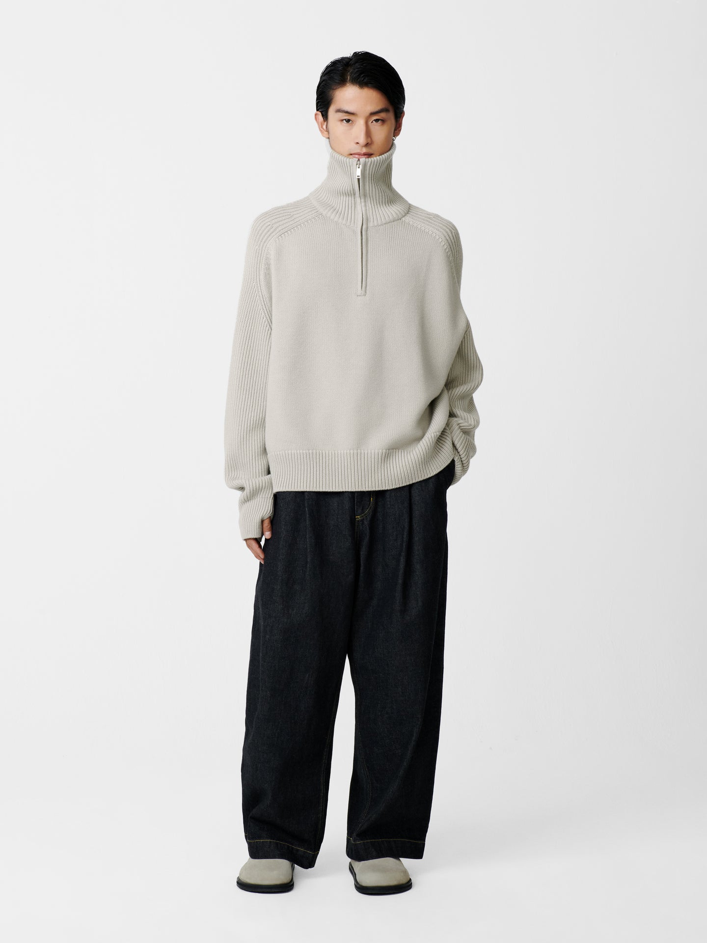 Level Knit in Pebble