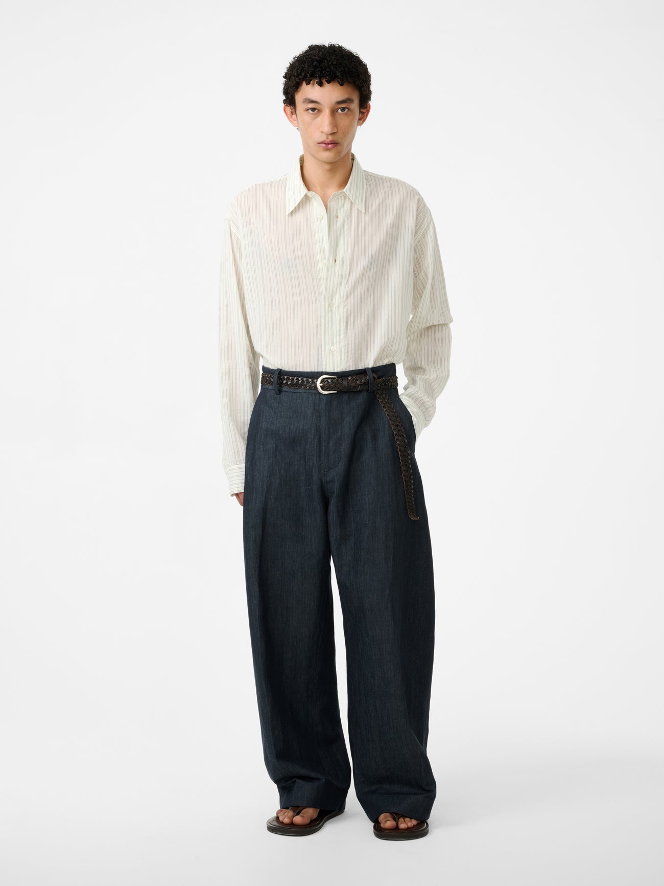 Levy Pant in Indigo - Studio Nicholson