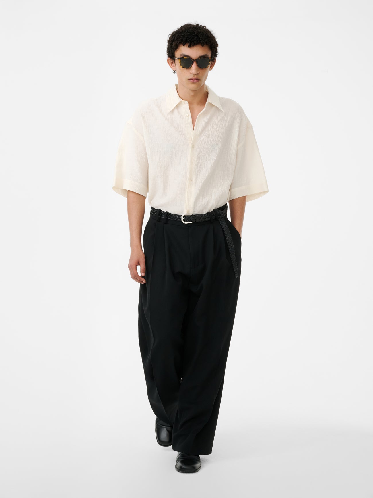 Line Pant in Black - Studio Nicholson