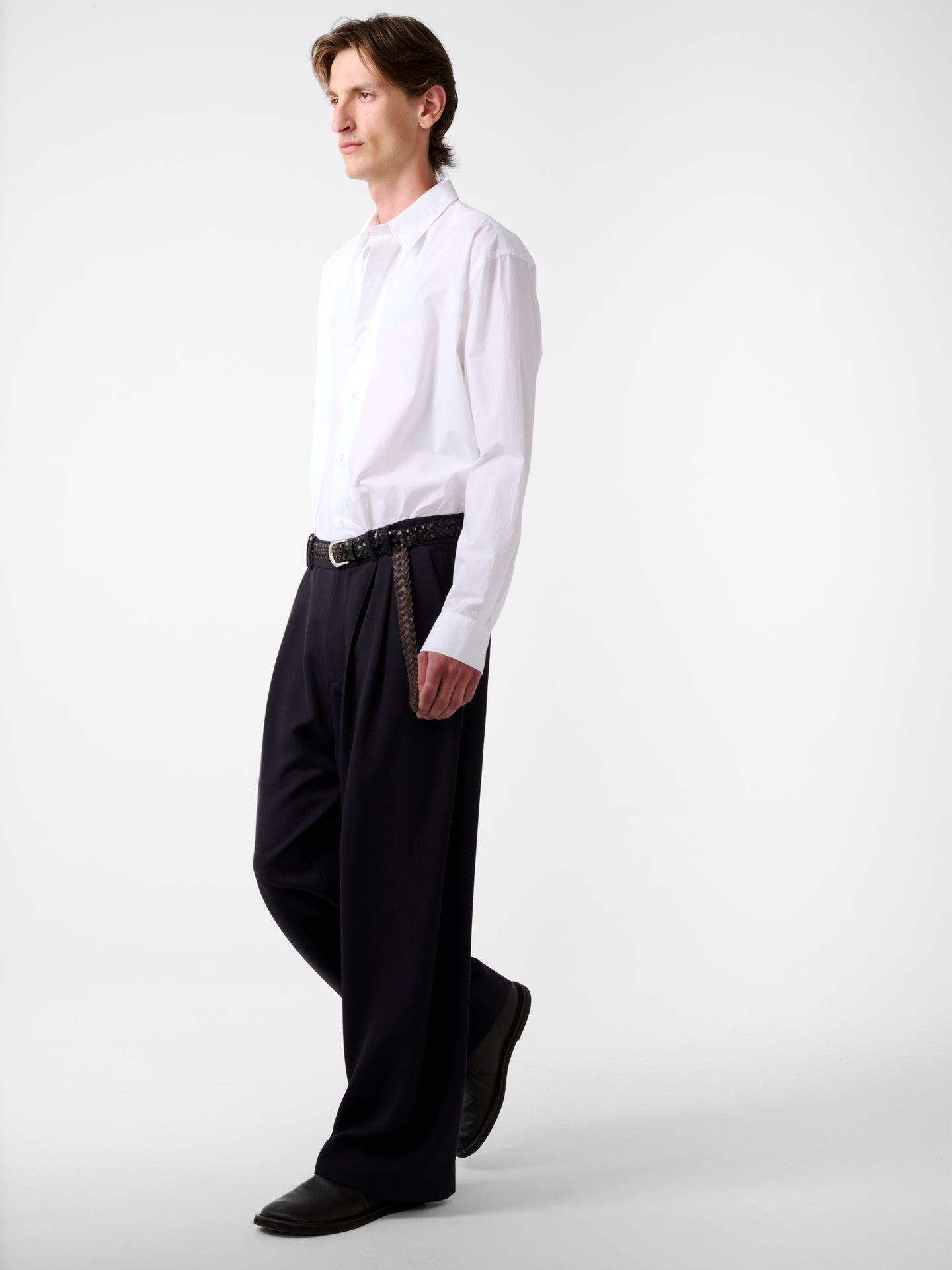 Line Pant in Pewter