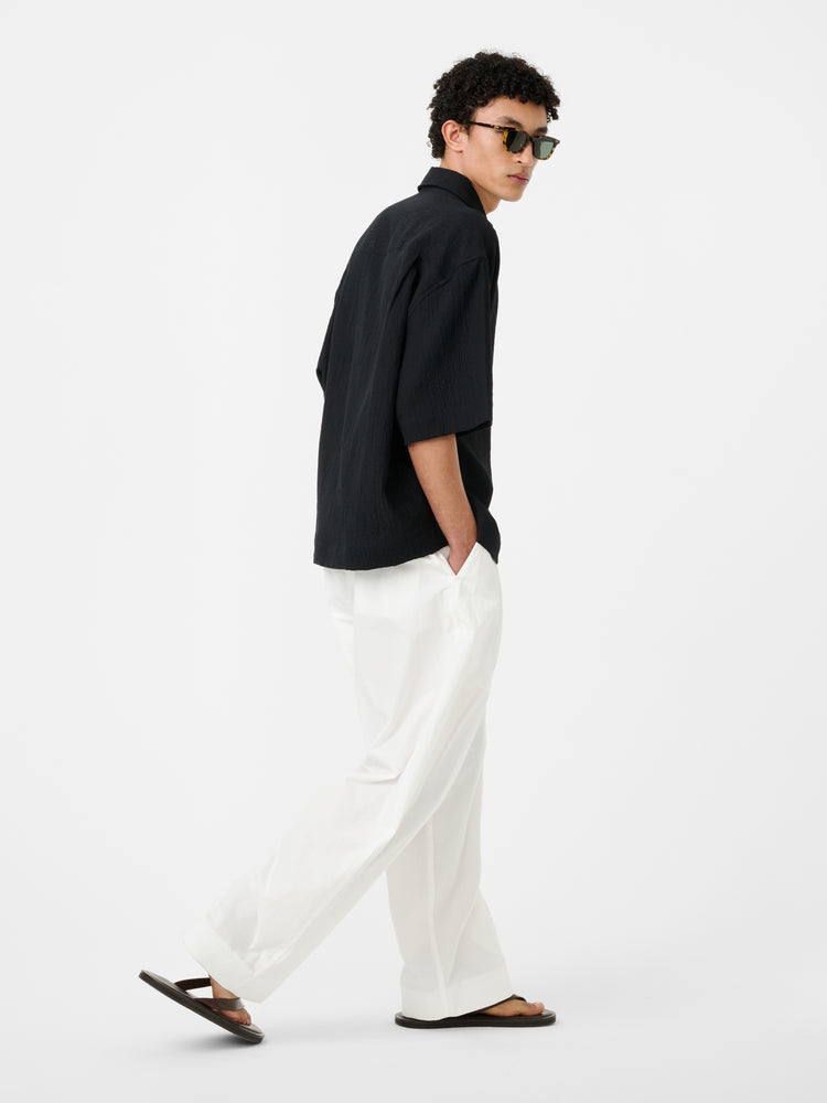 Line Pant in Optic White - Studio Nicholson