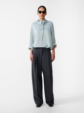 Lira Pant in Slate Melange