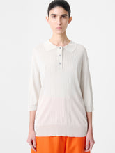 Lordi Knit Polo in Ice