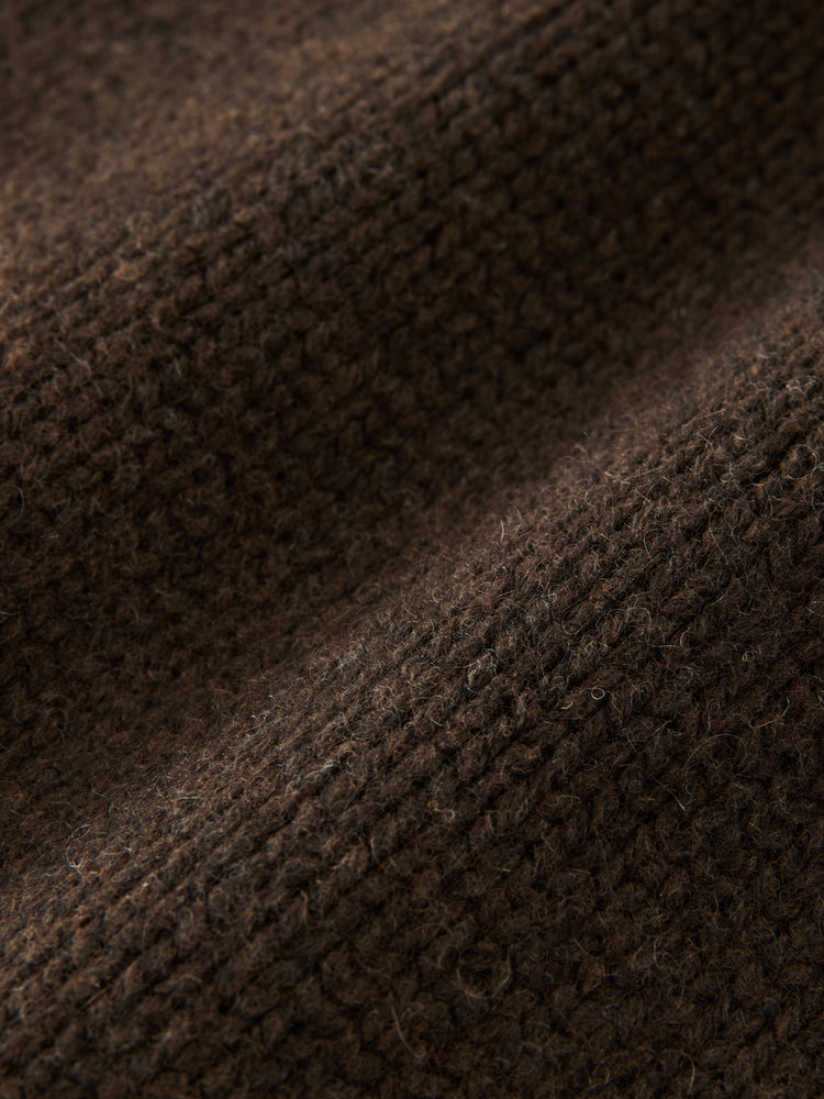 Loris Knit in Espresso Brown