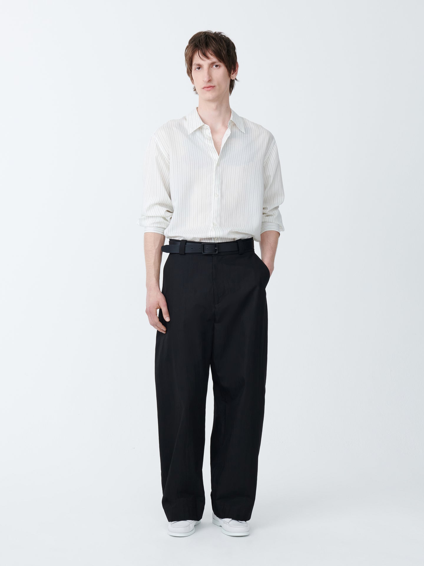 Levy Sporty Cotton Pant in Black