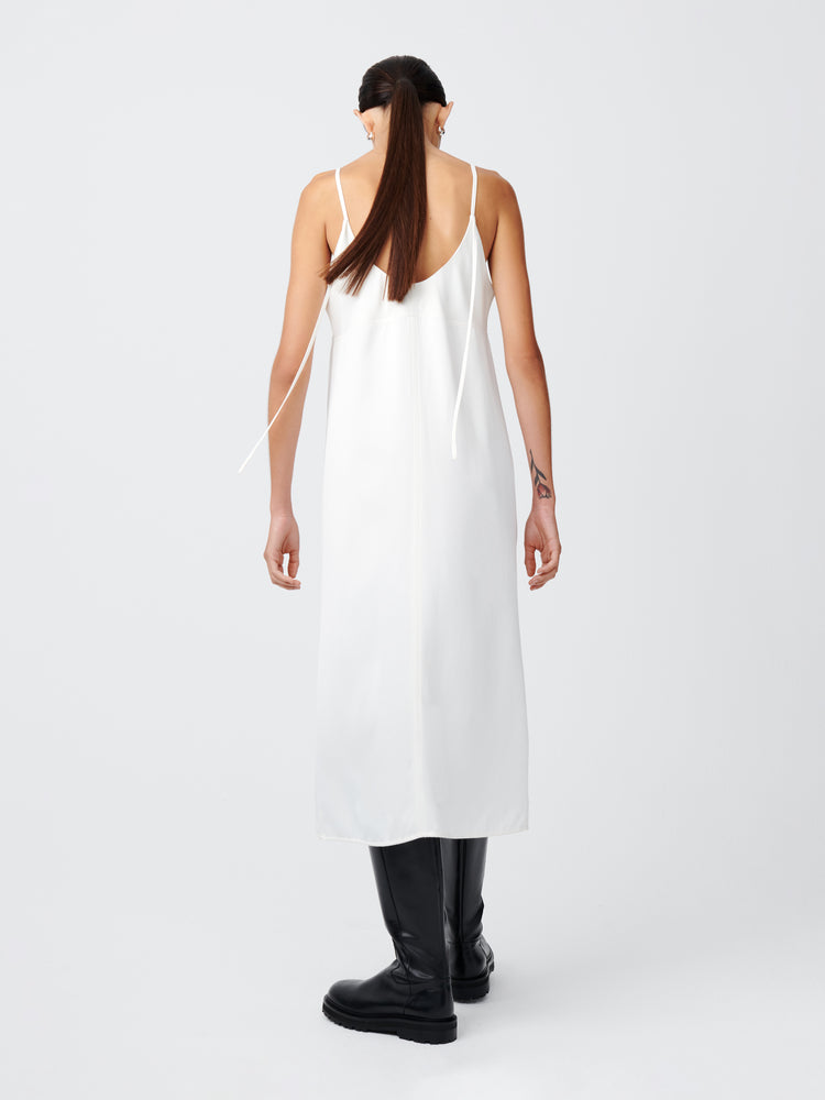 Malebo Dress in Parchment