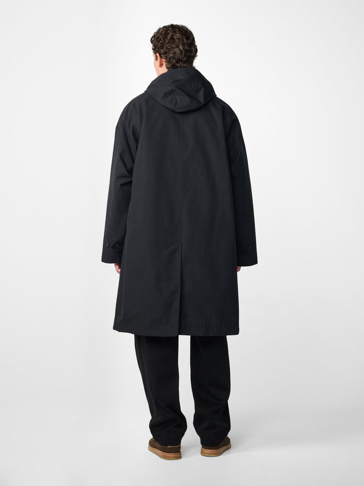 Marlborough Trench Coat in Black